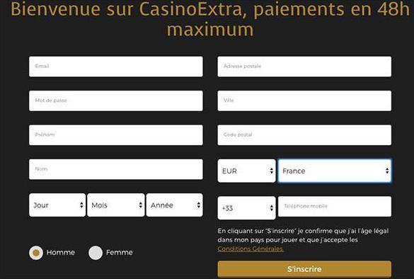 registro del casino extra 2